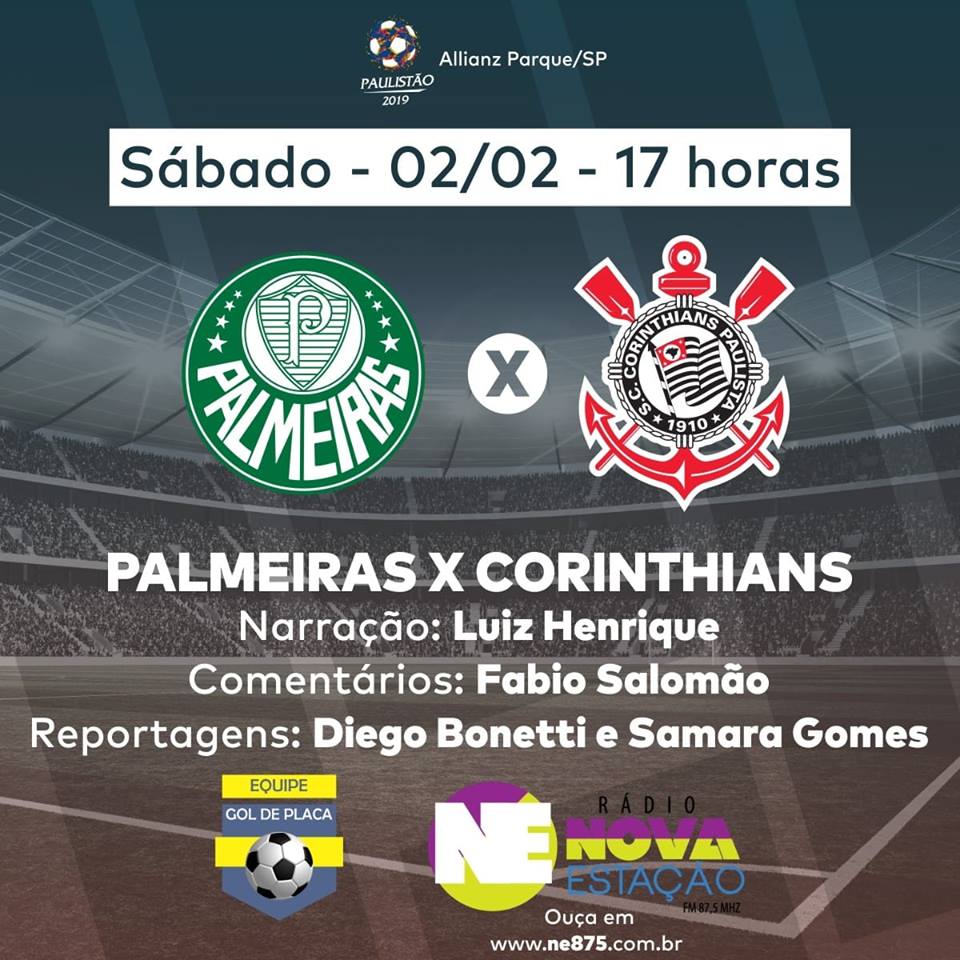 Campeonato Paulista Acompanhe Palmeiras X Corinthians Ao Vivo Central Esportiva